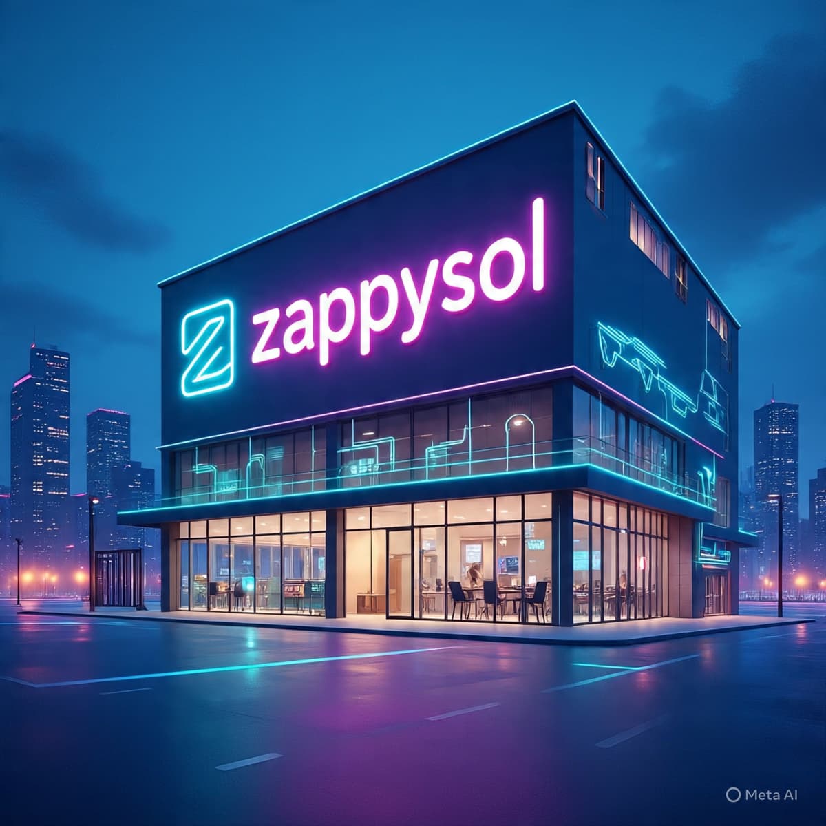 Team of experts at ZappySols working on digital solutions